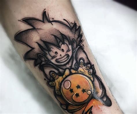 tatuajes de dragon ball|tatuajes de goku.